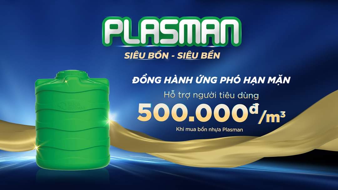 Bồn nhựa Plasman – Đột phá công nghệ